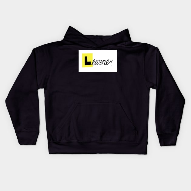 Learner Kids Hoodie by KatareyDesigns